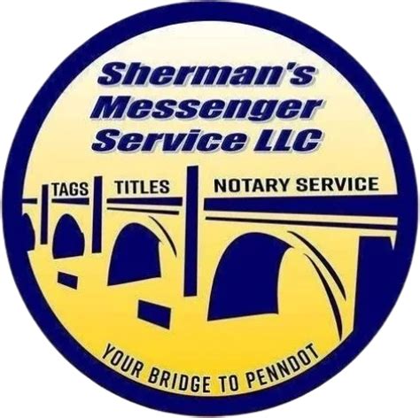 sherman's messenger service